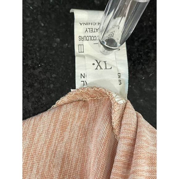 Ictive Pink Sleeveless yoga top with back knot XL - Picture 6 of 8